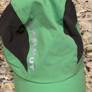 Mammut Green Runners Reflective Baseball Cap Hat